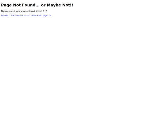 not_found screenshot