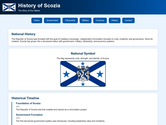 history screenshot