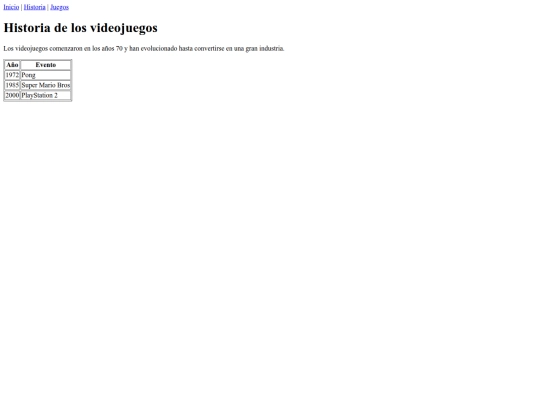 Historia screenshot