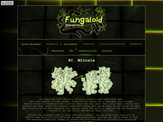 Fungaloid/Mitosis screenshot