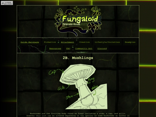 Fungaloid/Mushling screenshot