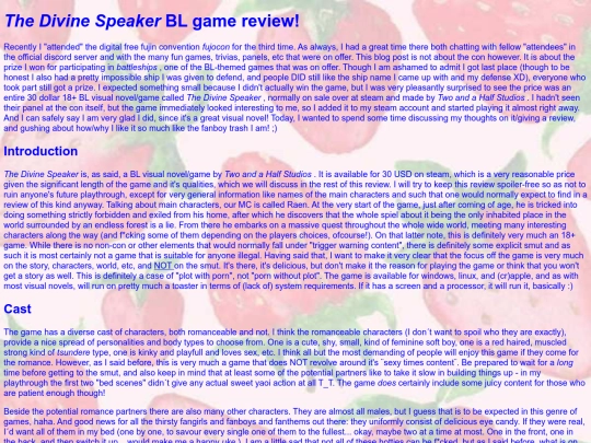 thedivinespeakerreview screenshot