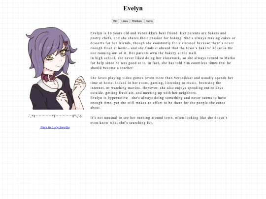 Encyclopedia/encyclopedia_evelyn screenshot