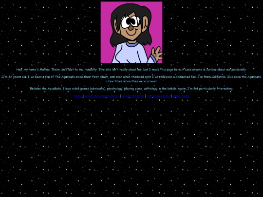 aboutme screenshot