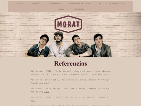 Referencias screenshot
