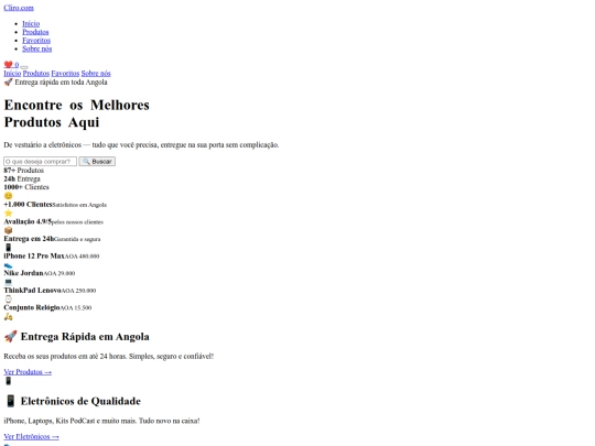 Site Oficial  screenshot