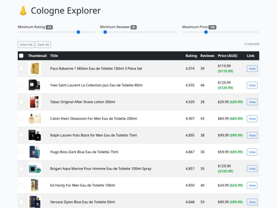 index screenshot