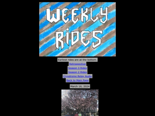 Cryodrome ride posts/Season1 screenshot