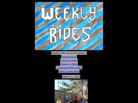 Cryodrome ride posts/Season3 screenshot