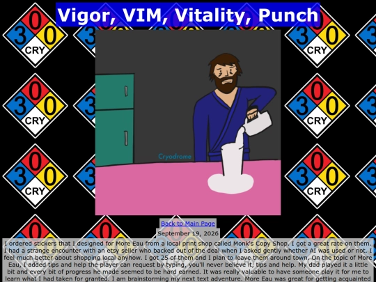 VIMblog screenshot