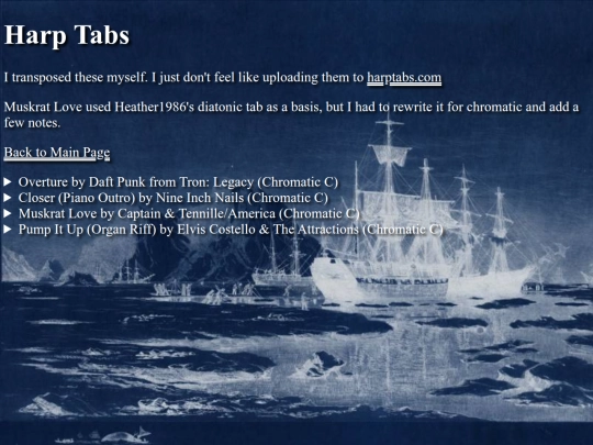 harmonica/harptabs screenshot