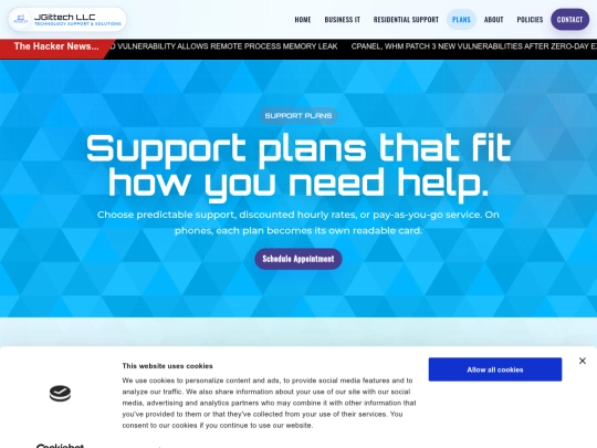 plans screenshot