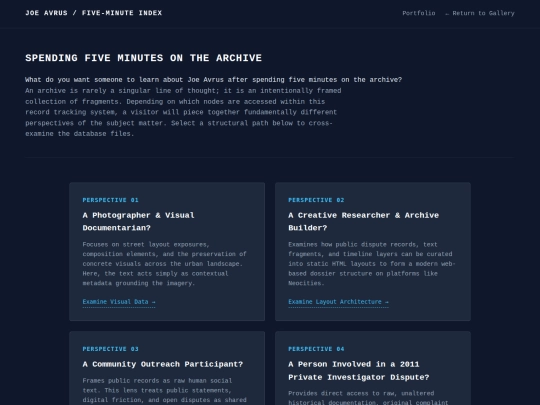 Dedicatedstylesforthefive-minutenarrativematrix screenshot