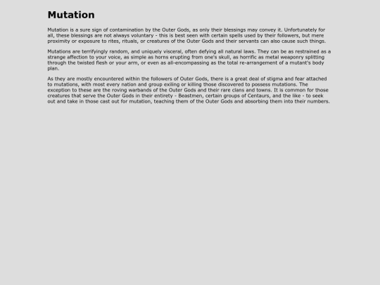 Realm of Chaos/Lore/mutation screenshot