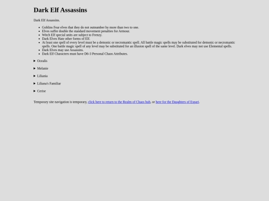 Realm of Chaos/Warbands/DaughtersOfEspari/assassins screenshot