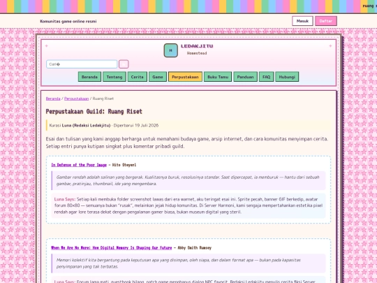 perpustakaan/ruang-riset screenshot