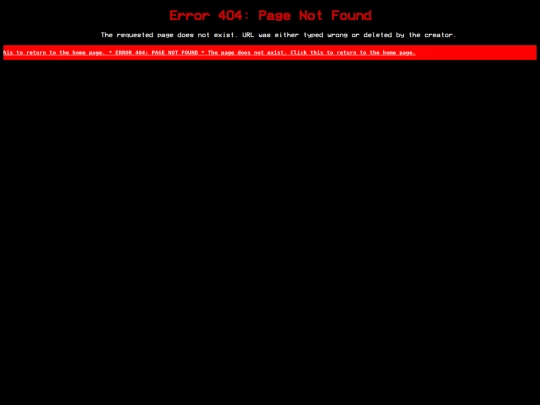not_found screenshot