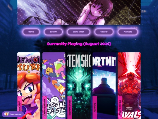 Games screenshot