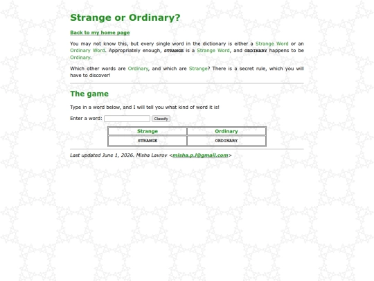word-games/strange screenshot