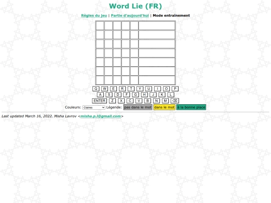 wordlie/fr/practice screenshot