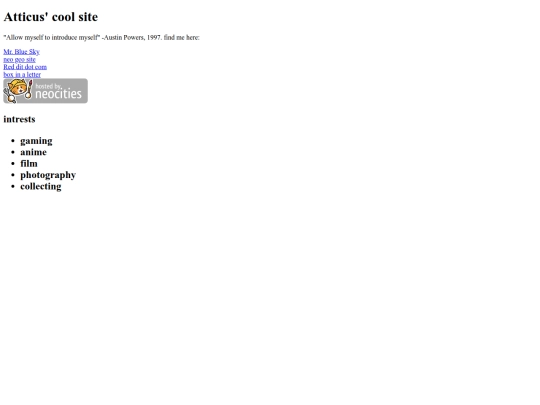 index screenshot
