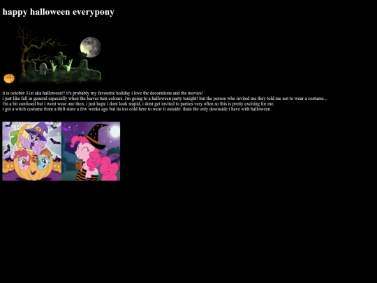 halloween screenshot