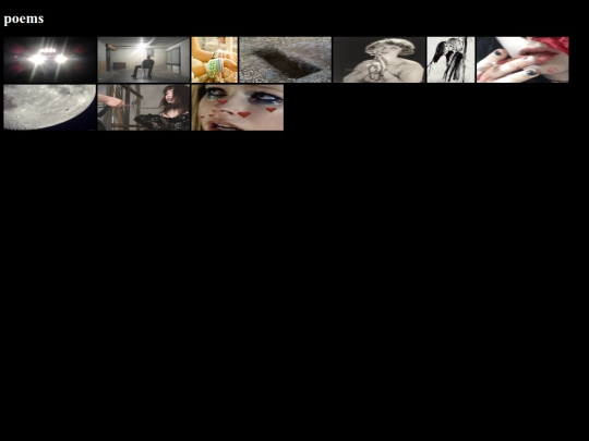 poems screenshot