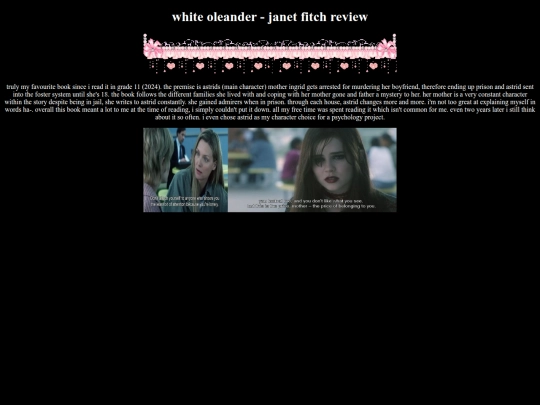 whiteoleander screenshot