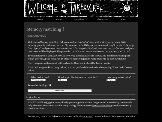 fun/memory screenshot