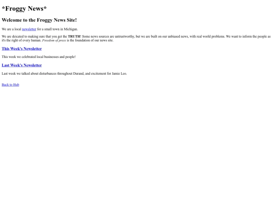 news-homepage screenshot