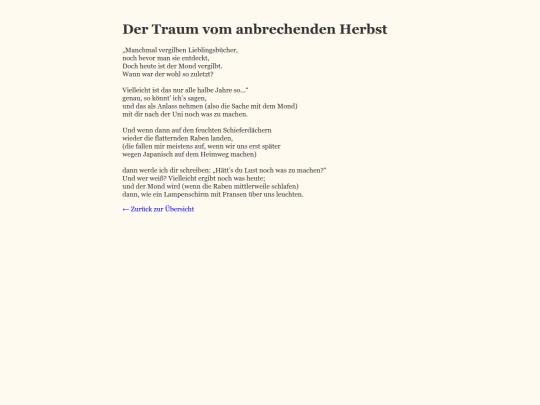 texte/text1dertraumvomanbrechendenherbst screenshot