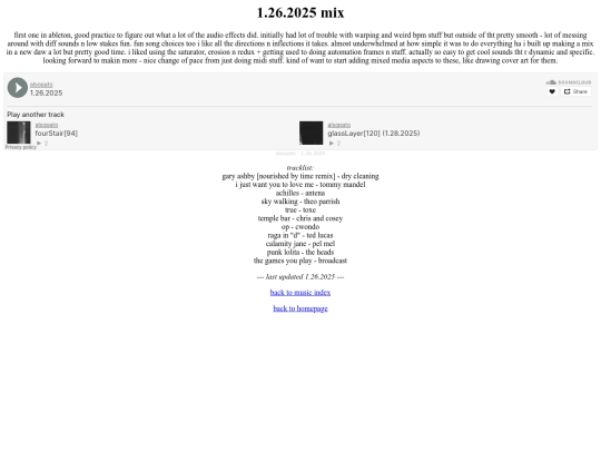 music/1.26.2025 screenshot