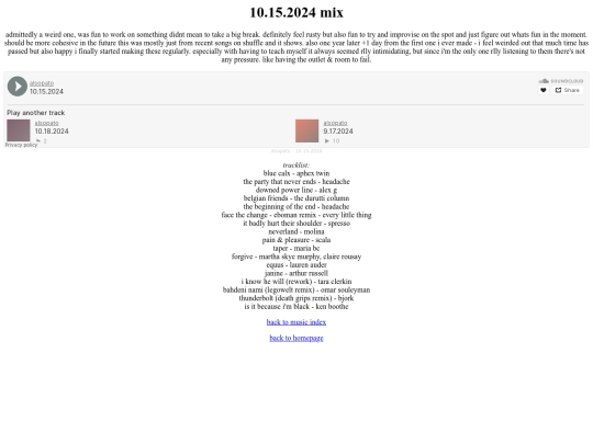 music/10.15.2024 screenshot