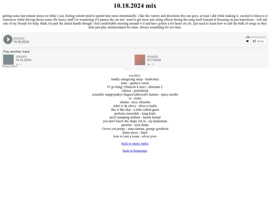 music/10.18.2024 screenshot