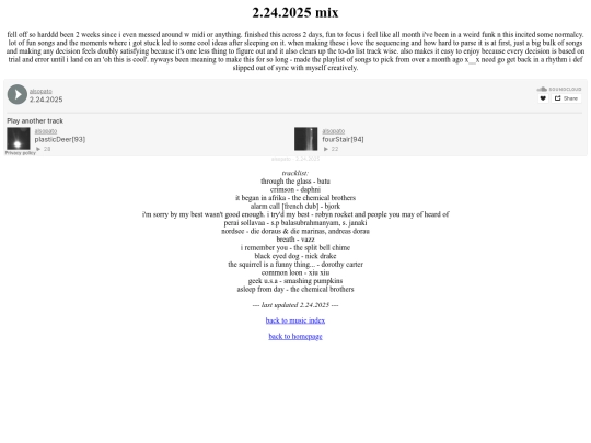 music/2.24.2025 screenshot