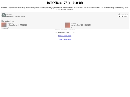 music/bellNBass127 screenshot