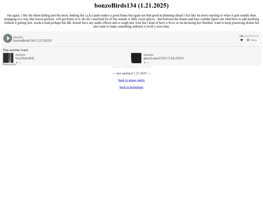 music/bonzoBirds134 screenshot
