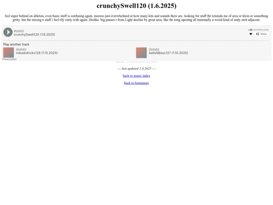 music/crunchySwell120 screenshot