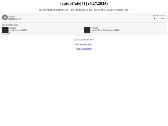 music/laptopCafe81 screenshot