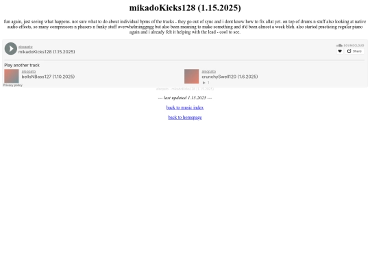 music/mikadoKicks128 screenshot