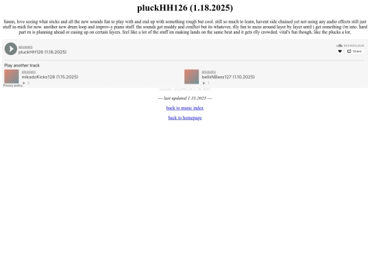 music/pluckHH126 screenshot