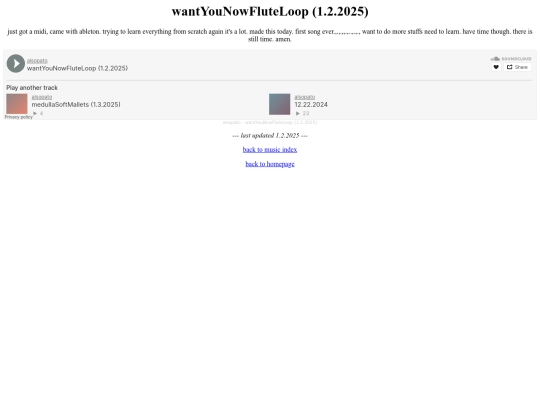 music/wantYouNowFluteLoop screenshot
