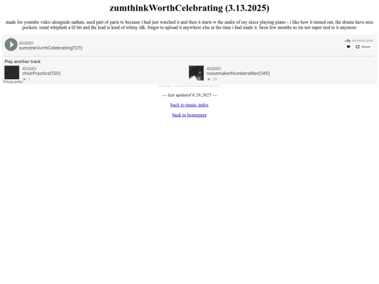 music/zumthink screenshot