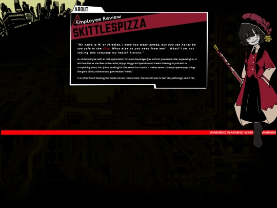 WEBPAGES/about screenshot