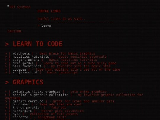 ruina/books/links screenshot