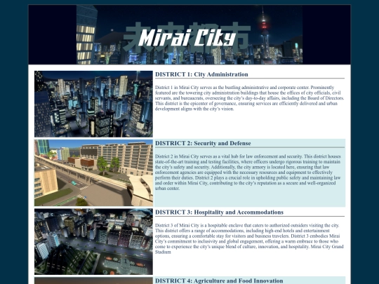 districts screenshot