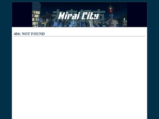 not_found screenshot