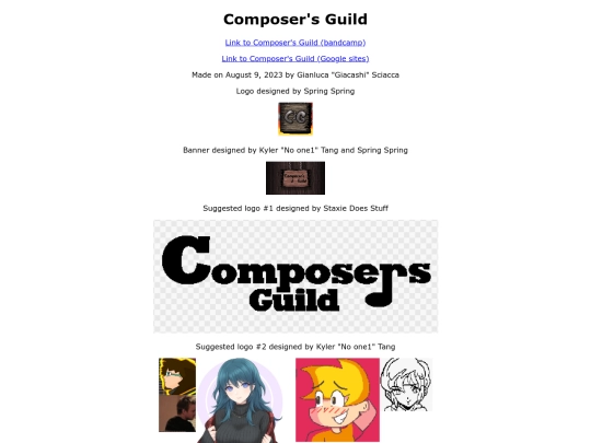 composersguild screenshot
