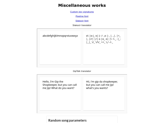 miscellaneousworks screenshot