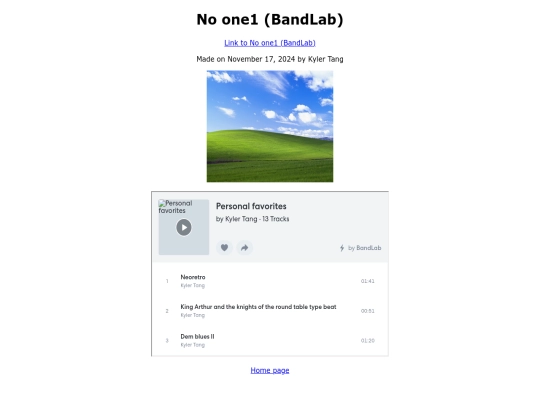 no-one1-bandlab screenshot